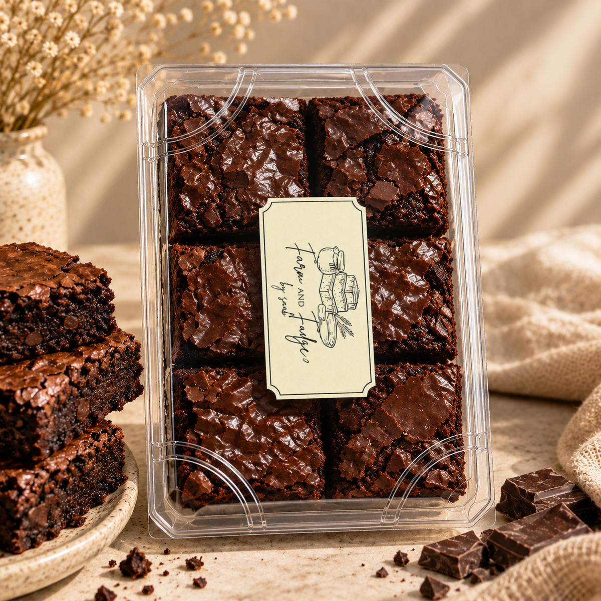Farm & Fudge Handmade Brownies