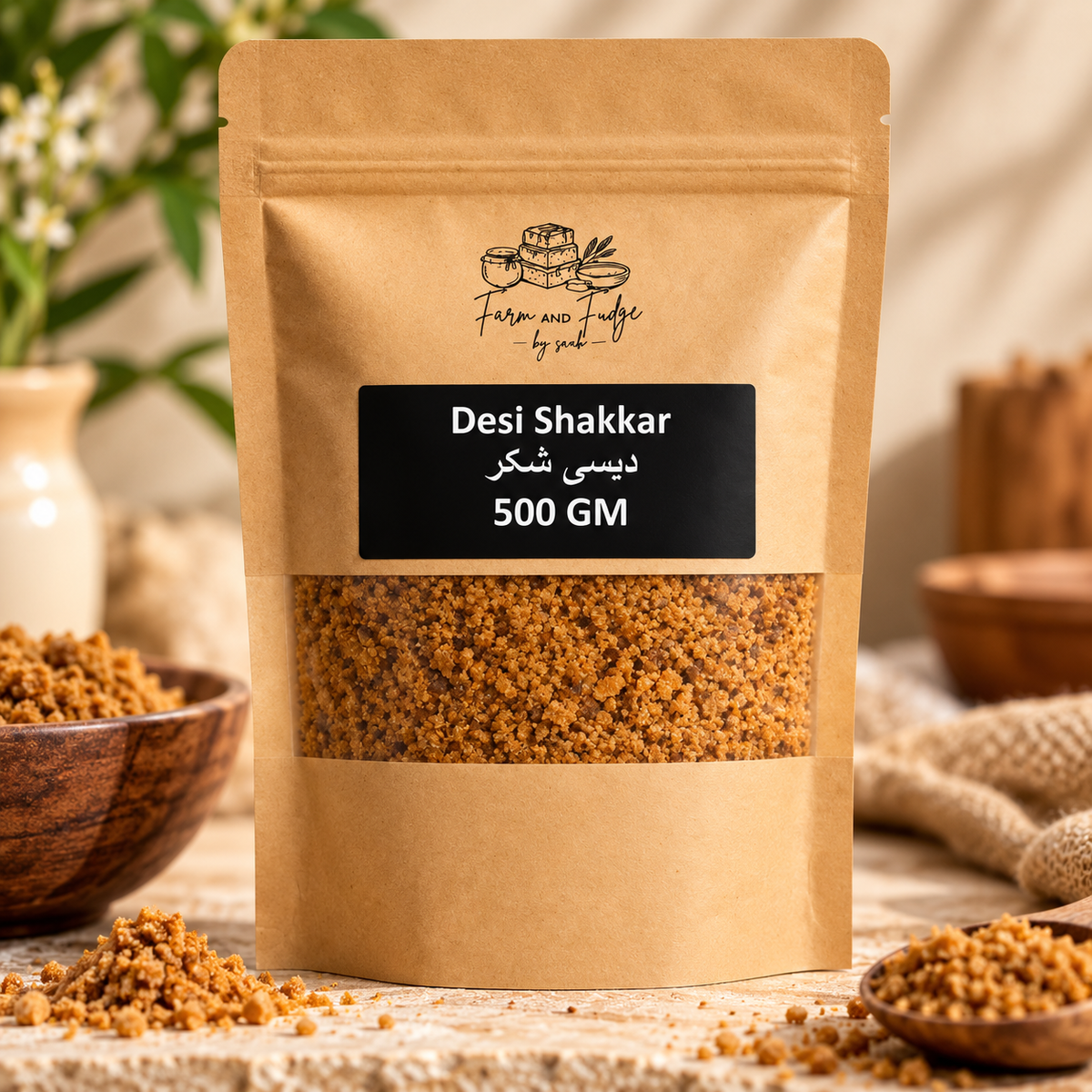 Farm & Fudge Desi Shakkar