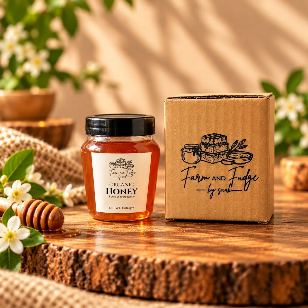 Farm & Fudge Organic Honey