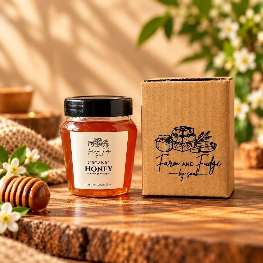 Farm & Fudge Organic Honey