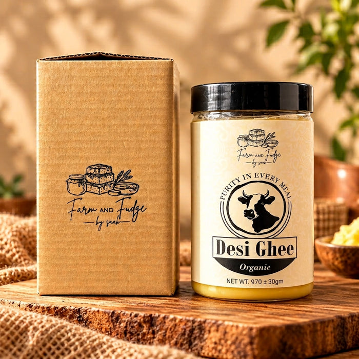 Farm & Fudge Organic Desi Ghee