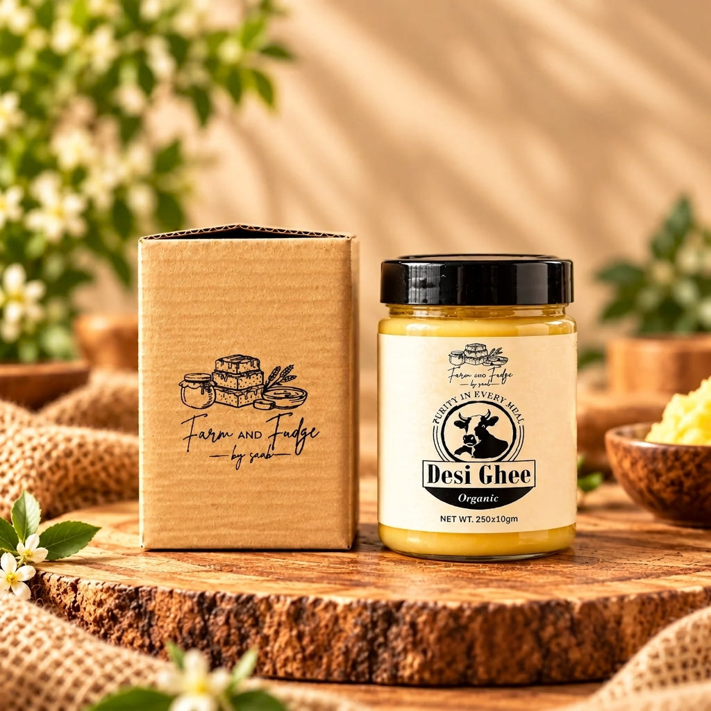 Farm & Fudge Organic Desi Ghee