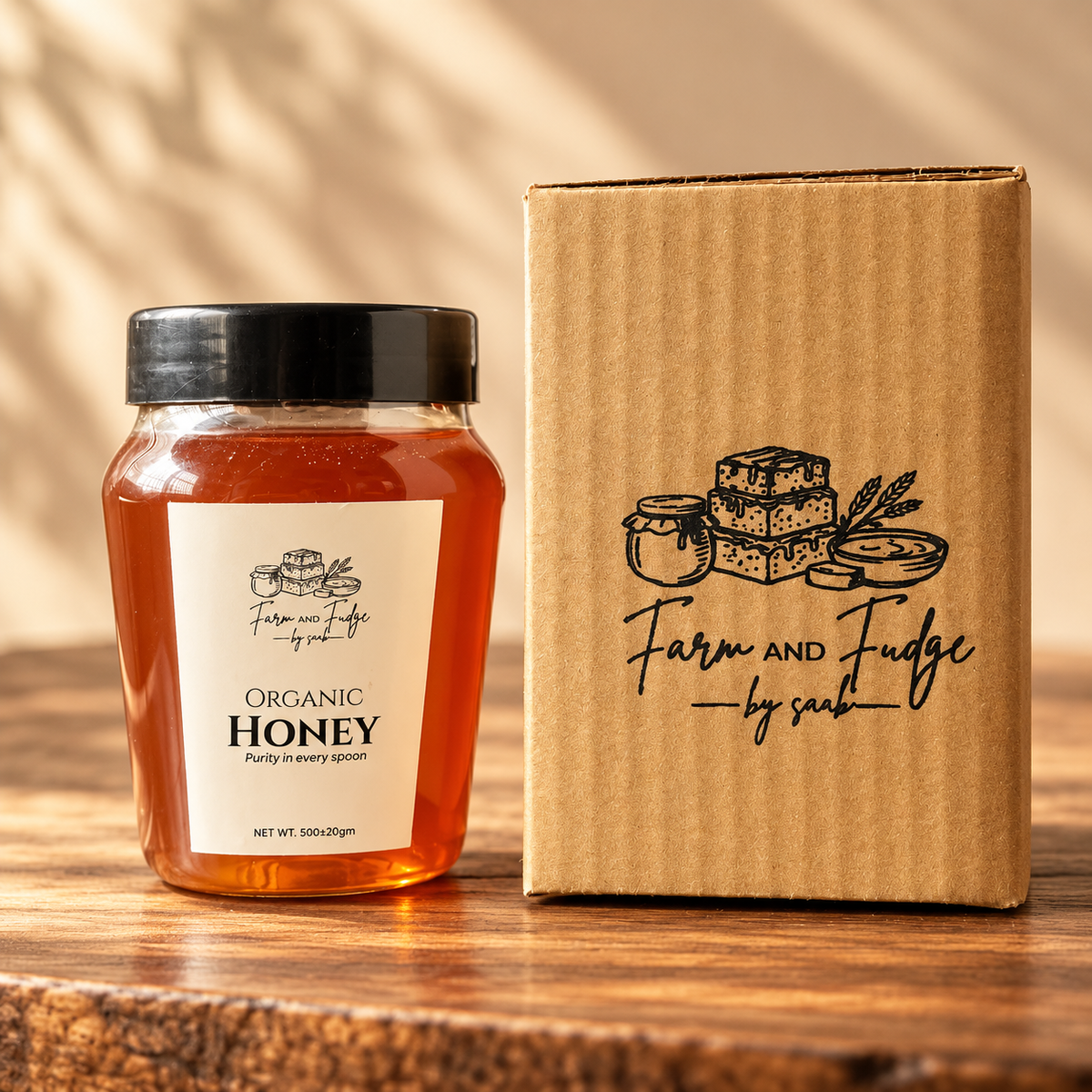 Farm & Fudge Organic Honey
