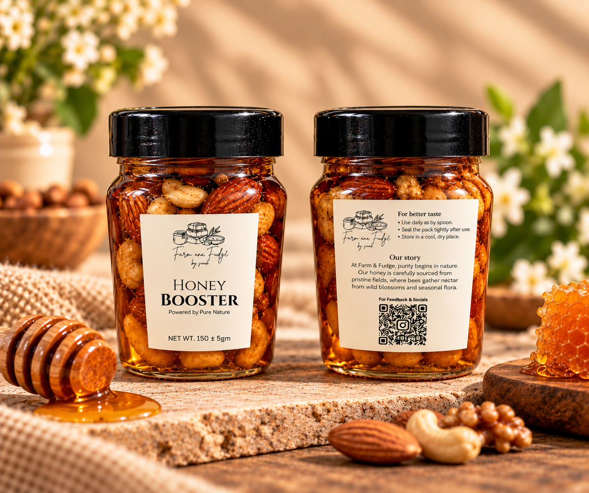Farm & Fudge Premium Honey Booster
